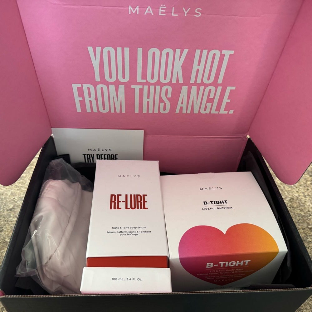 MAËLYS RE-LURE Tight & Tone Body Serum - Red and White